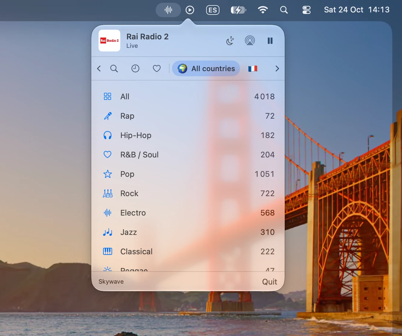 Lives in your menu bar.